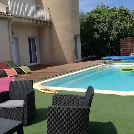 T2: 45M2 :4 Places :Independant Dans Villa Hyeres Exterior photo